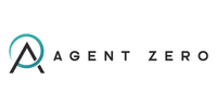 Agent Zero logo with a stylized letter 'A' and letter